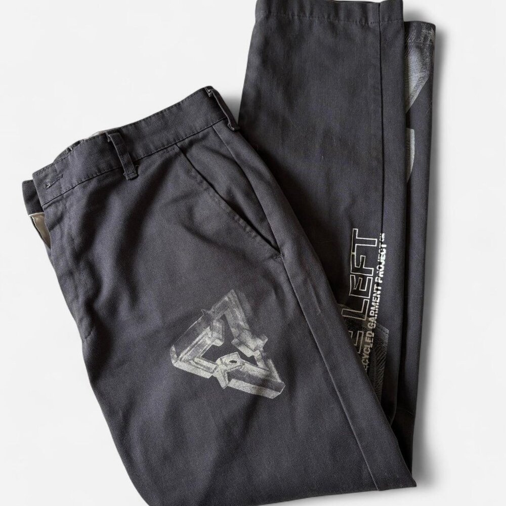 Screen-Printed Men's Work Pants